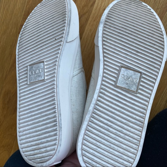 CLAE Porter shoe in eggnog organic canvas - Picture 4 of 4